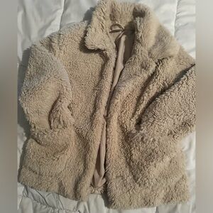 Crazy 8 Girls toddler Sherpa winter jacket size 4T